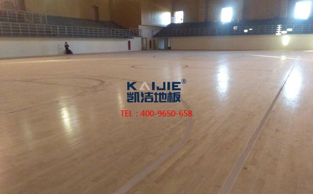 籃球場運動木地板安裝流程有哪些細節(jié)處理方法——凱潔地板