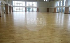 長葛室內籃球館木地板-凱潔地板